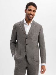 Finshley & Harding London marynarka garniturowa z zawartością wełny - Duża Mężczyźni Comfort Fit Wełna brązowy, 50. Brązowe marynarki męskie Finshley & Harding London, bez wzorów, z wełny, wizytowe. Za 799.95 zł.