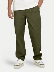 Only & Sons Spodnie materiałowe Sinus 22030239 Zielony Loose Fit. Zielone spodnie materiałowe męskie Only & Sons, m, bez wzorów, z bawełny. Za 179.99 zł.