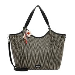 Tamaris Torebka Shopper TAS Konstantina Torby na zakupy 1 ct Żółty Damski. Żółte torby na ramię damskie Tamaris, z aplikacjami, z materiału, bez dodatków. Za 275.99 zł.