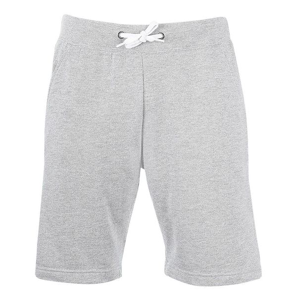 Męskie Melanżowe Szorty June. Szare krótkie spodenki sportowe męskie SOL'S, m, bez wzorów, z bawełny. Za 151.99 zł.