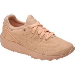 Pomarańczowe Buty Asics Gel-Kayano Trainer Evo Gs Jr C7A0N-9595. Brązowe obuwie sportowe damskie Asics, bez wzorów, z materiału, asics gel kayano. W wyprzedaży za 319.00 zł.