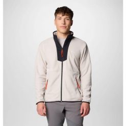 Bluza męska Columbia Sequoia Grove FZ Fleece. Białe bluzy męskie Columbia, m, bez wzorów, bez kaptura. Za 224.99 zł.