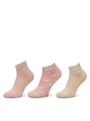 Guess Skarpety długie H5RZ04 Z3G10 Różowy. Czerwone bielizna dla dziewczynek Guess, z aplikacjami, z materiału. Za 39.99 zł.