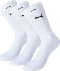Puma Bielizna męska Puma Sport biała 88035502 35-38. Biała skarpety męskie Puma, bez wzorów. Za 53.89 zł.