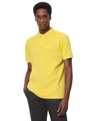 Marc O'Polo Polo 322226653000 Żółty Regular Fit. Żółte koszulki polo męskie Marc O'Polo, m, bez wzorów, z bawełny, bez ramiączek. Za 329.99 zł.