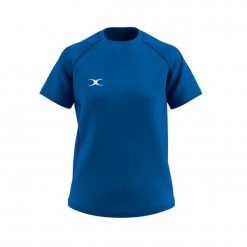 Koszulka damska Gilbert GTS. Niebieskie koszulki sportowe damskie gilbert, xs, bez wzorów, z materiału, bez kołnierzyka, bez ramiączek, na fitness i siłownię. Za 258.00 zł.