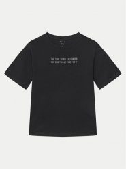 NAME IT T-Shirt Bocalle 13241851 Czarny Regular Fit. Czarne t-shirty dla chłopców Name it, bez wzorów, z bawełny, bez ramiączek. Za 39.99 zł.