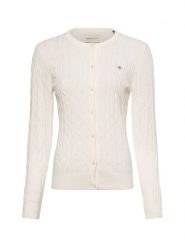 Gant Kardigan Kobiety Bawełna biały, XS. Białe kardigany damskie GANT, xs, bez wzorów, z bawełny, eleganckie. Za 749.95 zł.