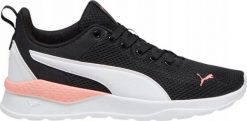 Puma Buty damskie Puma Anzarun Lite czarno-białe 371128 51 35,5. Białe obuwie sportowe damskie Puma, bez wzorów. Za 284.38 zł.