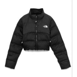 Kurtka The North Face Cropped Saikuru Czarna. Czarne kurtki damskie The North Face, bez wzorów, z poliesteru, bez kaptura. Za 893.60 zł.