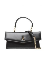 Patrizia Pepe Torebka 2B0032/L061-K103 Czarny. Czarne torebki do ręki damskie Patrizia Pepe, bez wzorów, ze skóry, wizytowe, bez dodatków. Za 809.99 zł.