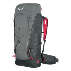 Damska torba turystyczna Salewa 38+5 L. Szare torby na ramię damskie Salewa, bez wzorów, z nylonu, duże, bez dodatków. Za 735.94 zł.
