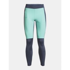 Legginsy damskie treningowe dopasowane Under Armour 1379342. Niebieskie legginsy damskie Under Armour, bez wzorów, do biegania. Za 439.99 zł.