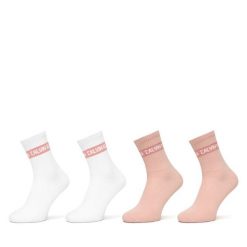Skarpety długie Calvin Klein Jeans. Skarpety damskie Calvin Klein Jeans, bez wzorów, z jeansu. Za 129.99 zł.