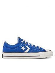 Converse Trampki Star Player 76 A11531C Turkusowy. Niebieskie trampki i tenisówki damskie Converse, bez wzorów, z materiału, retro, bez zapięcia. Za 239.99 zł.