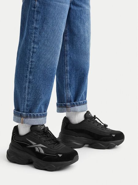 Reebok Sneakersy CEO-122 Czarny. Czarne buty sportowe dziewczęce Reebok, bez wzorów, bez zapięcia. Za 149.99 zł.