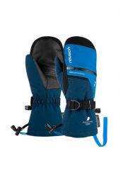 Rękawiczki dla dzieci Reusch Lando R-tex® Xt Mitten. Czarne rękawiczki dziecięce Reusch, bez wzorów, z materiału. Za 264.00 zł.