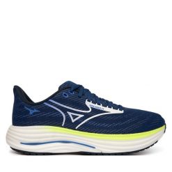 Buty do biegania Mizuno. Niebieskie buty sportowe męskie Mizuno, bez zapięcia, do biegania, mizuno wave. Za 689.99 zł.