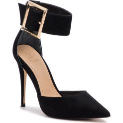 Szpilki GUESS - FL5OVE SUE08 BLACK. Czarne szpilki damskie Guess, z aplikacjami, ze skóry ekologicznej. Za 719.00 zł.