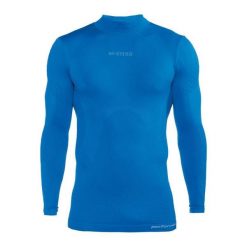 Koszulka kompresyjna Errea Daryl manches longues. Niebieskie koszulki sportowe męskie ERREA, xl, bez wzorów, z elastanu, bez kołnierzyka, bez ramiączek, do piłki nożnej. Za 166.50 zł.