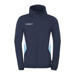 Bluza treningowa męska Uhlsport Equipe 29. Białe bluzy męskie Uhlsport, m, bez wzorów, z materiału, z kapturem. Za 195.79 zł.