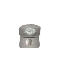 Czapka Los Angeles Lakers Elite Neutrals Dad. Czerwone czapki i kapelusze męskie Mitchell & Ness, bez wzorów, sportowe. Za 126.50 zł.