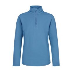 Bluza z golfem 1/4 zapinana dla dziewczynki Protest Refabrizoy. Niebieskie bluzy dla dziewczynek Protest, bez wzorów, bez ramiączek, bez kaptura. Za 204.00 zł.