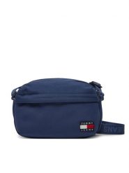 Tommy Jeans Saszetka nerka AW0AW17286 Granatowy. Niebieskie saszetki męskie Tommy Jeans, z jeansu. Za 139.99 zł.