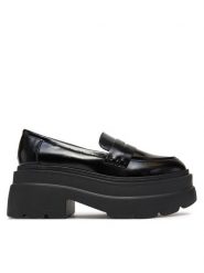 DeeZee Loafersy ST0242613-1 Czarny. Czarne mokasyny damskie DeeZee, z materiału. Za 159.99 zł.