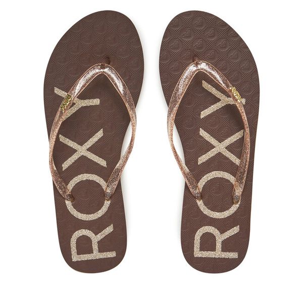 Japonki Roxy. Klapki damskie Roxy, bez wzorów. Za 89.99 zł.