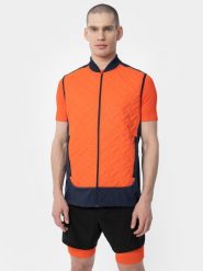 4F Bezrękawnik do biegania w terenie Primaloft® męski XL. Brązowe kurtki męskie 4f, l, bez wzorów, z materiału, bez kaptura. Za 329.99 zł.