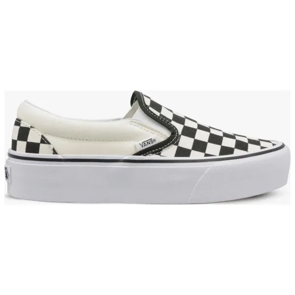 Vans Ua Classic Slip-On Platform buty damskie, czarny, rozmiar 40. Czarne trampki i tenisówki damskie Vans, bez wzorów, z gumy, przed kostkę, bez zapięcia. W wyprzedaży za 195.49 zł.