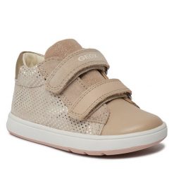 Sneakersy Geox. Niebieskie trampki i tenisówki chłopięce Geox, bez wzorów, bez zapięcia. Za 209.99 zł.