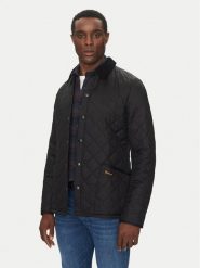 Barbour Kurtka przejściowa Heritage Liddesdale MQU0240BK11 Czarny Regular Fit. Czarne kurtki męskie Barbour, m, bez wzorów, z syntetyku, bez kaptura. Za 819.99 zł.
