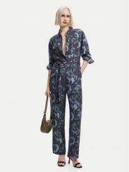 Desigual Kombinezon Sena 24WWPW25 Szary Regular Fit. Szare sukienki damskie Desigual, xs, bez wzorów, z wiskozy, bez kołnierzyka, bez ramiączek. Za 449.99 zł.
