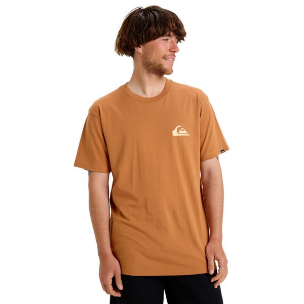 Top typu tank dla ARCHIVE. Brązowe t-shirty męskie Quiksilver, m, bez wzorów, z bawełny, bez kołnierzyka. W wyprzedaży za 63.80 zł.