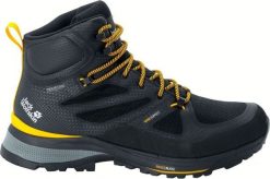 Buty trekkingowe męskie Jack Wolfskin Force Striker Texapore Mid czarne r. 42 1/2. Czarne trekkingi męskie Jack Wolfskin. Za 522.90 zł.