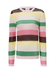 Nümph sweter z grubej dzianiny - Numoana Kobiety Bawełna wielokolorowy, S. Swetry damskie Nümph, s, bez wzorów, z bawełny, bez kołnierzyka, bez ramiączek, bez kaptura. Za 229.95 zł.