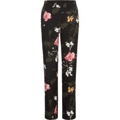 Spodnie bonprix czarny. Czarne spodnie materiałowe damskie bonprix. Za 59.99 zł.