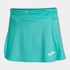 Damski skort Joma Open II. Niebieskie sukienki damskie Joma, bez wzorów, sportowe, bez kołnierzyka, bez ramiączek, sportowe. W wyprzedaży za 138.90 zł.