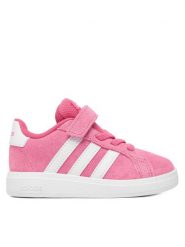 Adidas Sneakersy Grand Court 2.0 JP9354 Różowy. Czerwone buty sportowe dziewczęce Adidas, bez wzorów, ze skóry, bez zapięcia. Za 179.99 zł.