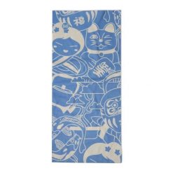 Bandana BUFF ORIGINAL ECOSTRETCH XASAKU WASHED. Niebieskie szaliki i chusty damskie Buff, bez wzorów. Za 99.90 zł.