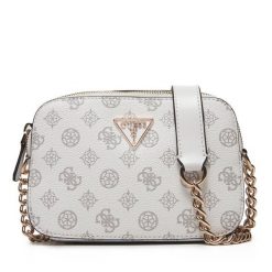 Torebka Guess. Białe torebki do ręki damskie Guess, z aplikacjami, bez dodatków. Za 369.99 zł.