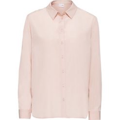 Bluzka satynowa bonprix matowy beżowy. Bluzki damskie bonprix. Za 32.99 zł.