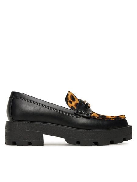 Guess Loafersy FLTYK2 LEP14 Czarny. Czarne mokasyny damskie Guess. Za 719.99 zł.