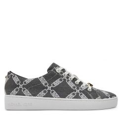 Tenisówki MICHAEL Michael Kors. Czarne półbuty damskie MICHAEL Michael Kors, bez wzorów, bez zapięcia. Za 399.99 zł.