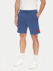 HUGO Szorty sportowe Diz222 50466196 Niebieski Regular Fit. Niebieskie krótkie spodenki sportowe męskie Hugo, m, bez wzorów, z bawełny. Za 299.99 zł.