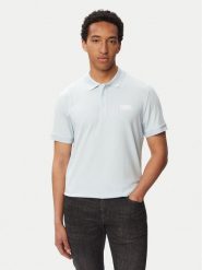 KARL LAGERFELD Polo 745780 563235 Niebieski jasny Regular Fit. Niebieskie koszulki polo męskie KARL LAGERFELD, l, bez wzorów, z bawełny, bez ramiączek. Za 309.99 zł.