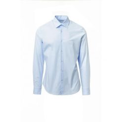 Koszula Payper Wear Florentia. Niebieskie koszule męskie PAYPER WEAR, m, bez wzorów, z bawełny, bez kołnierzyka, bez ramiączek. Za 248.50 zł.