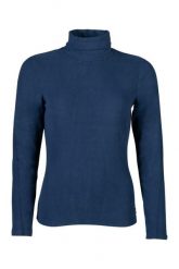 Damski sweter z golfem HKM Eva. Niebieskie swetry damskie HKM, l, bez wzorów, z elastanu, bez kołnierzyka, bez ramiączek, długie, bez kaptura. Za 226.00 zł.